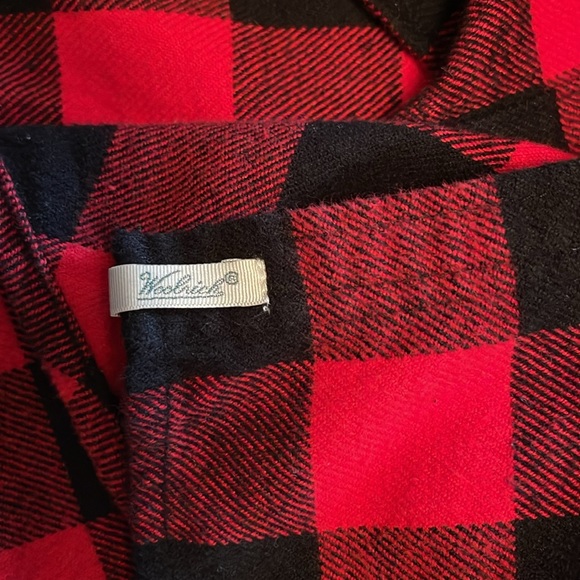 Woolrich, Pemberton, M, buffalo check (red/black plaid), secret pocket with flap - Picture 5 of 12